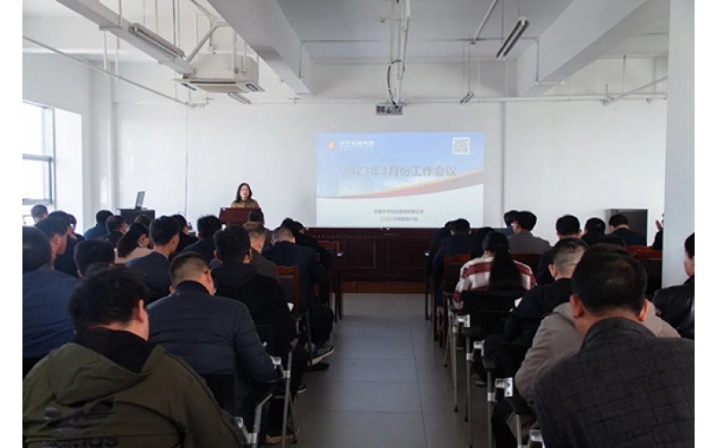 天華實(shí)業(yè)集團(tuán)3月月度工作會議順利召開