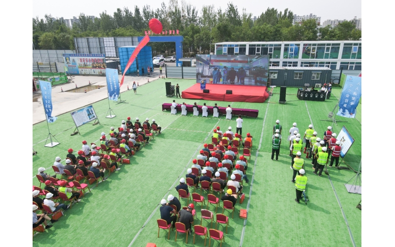 以演促練 以練備戰(zhàn)丨天華實業(yè)集團(tuán)承辦2024年河北省滄州市孟村回族自治縣建筑施工領(lǐng)域生產(chǎn)安全較大事故綜合應(yīng)急演練